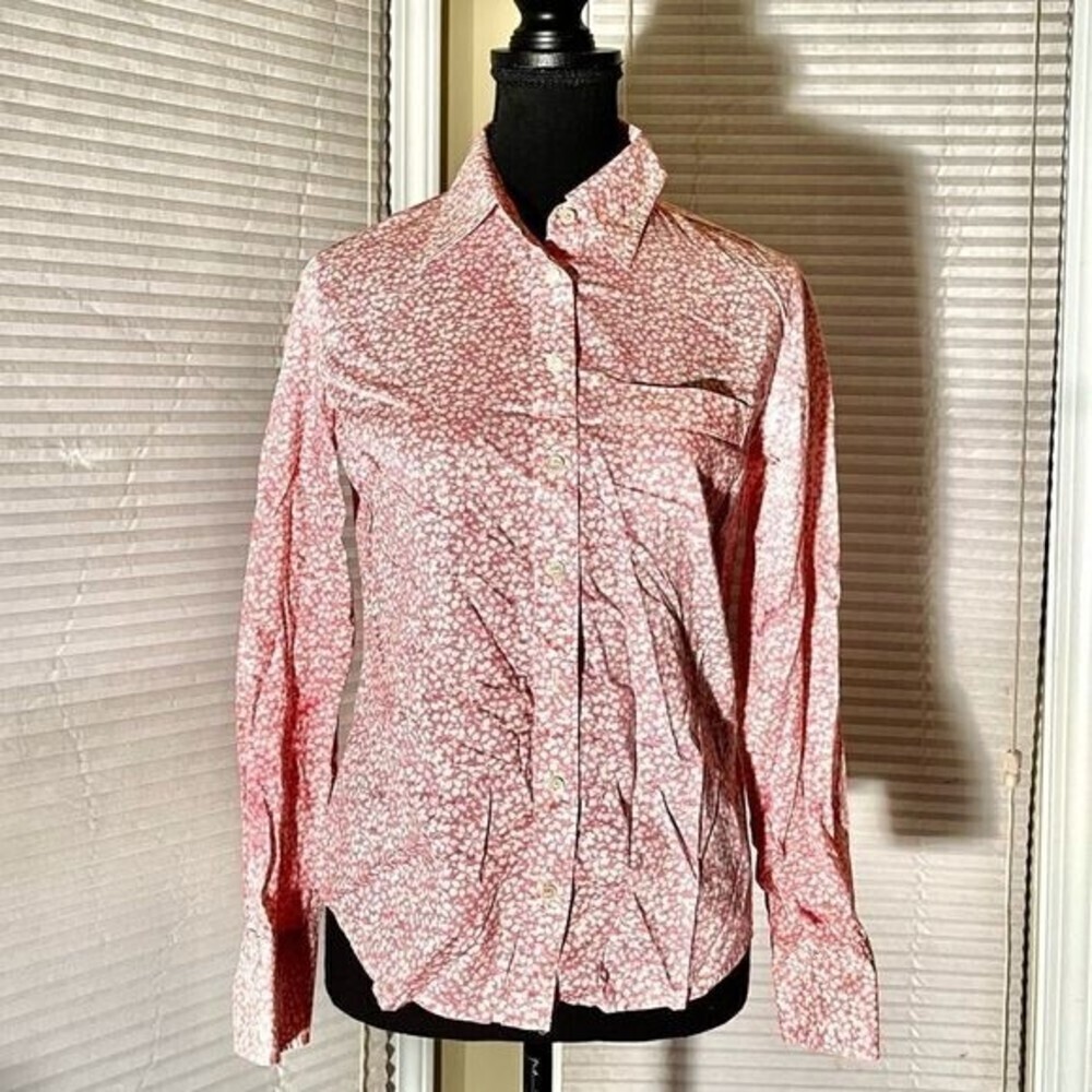 J. Crew Button down Long sleeve blouse, size XS - Picture 5 of 5